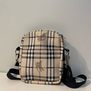 Frankie Collective Vintage Rework Burberry Side Bag
